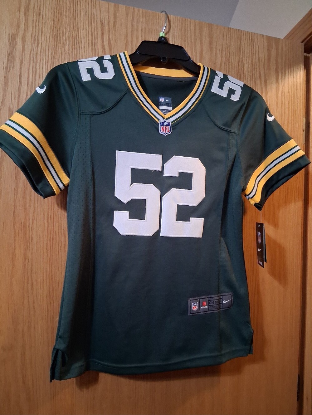 Green Bay Packers Clay Matthews Game Jersey #52  Large 26 Long,18 Armp-arm, Nike